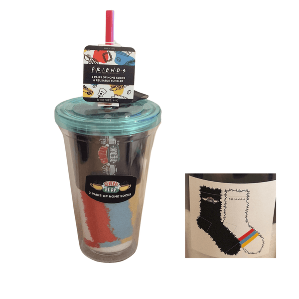 nevsher lior Mug Friends™ Gift set Tumbler and Home Socks (2)