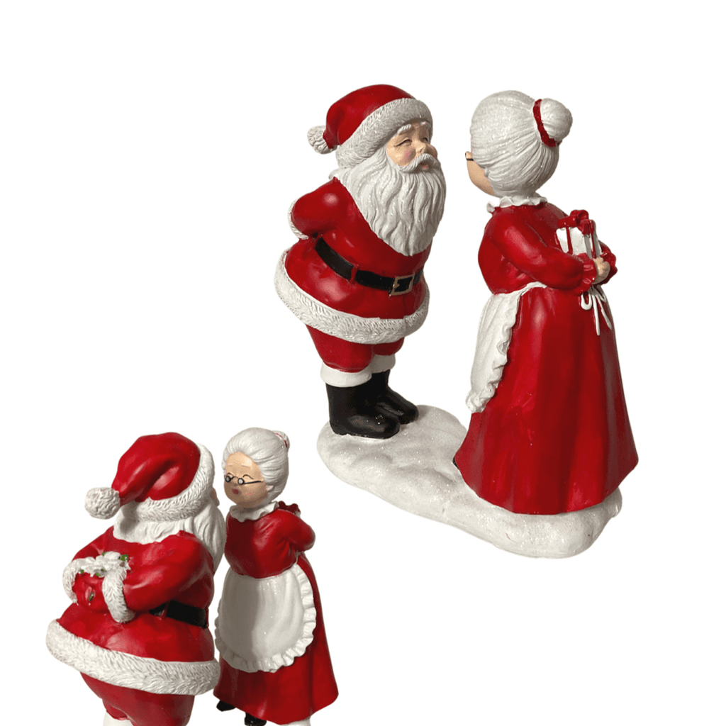 nevsher lior Seasonal & Holiday Decorations Santa and Ms. Claus Gift Exchange