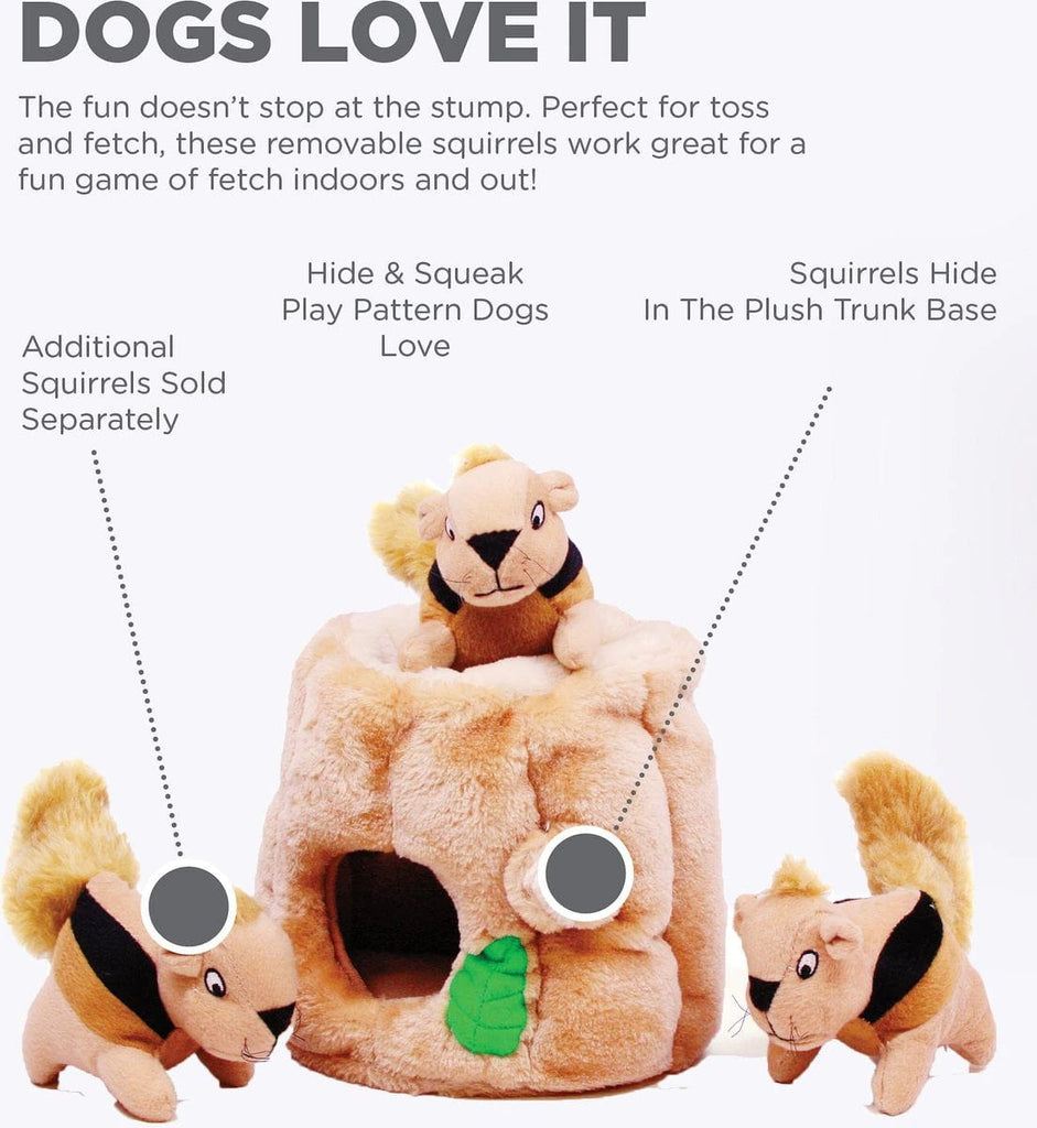 Outward Hound Dog Toy Hide a Squirrel | Boredom Busters Dog Toy | Interactive Dog Toy | Squirrel Dog Toy