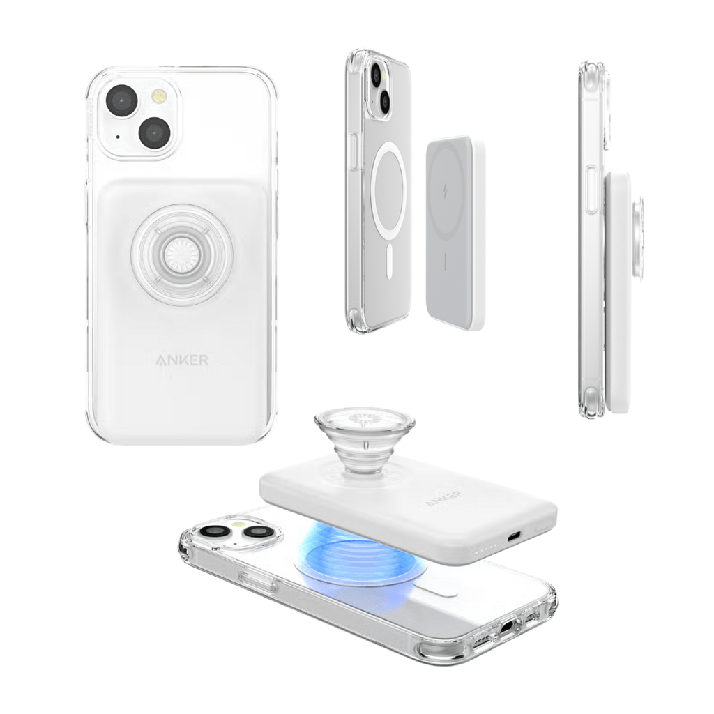 PopSockets Phone Charger PopSockets Anker Portable Phone Charger | MagSafe Phone Charger | Anker