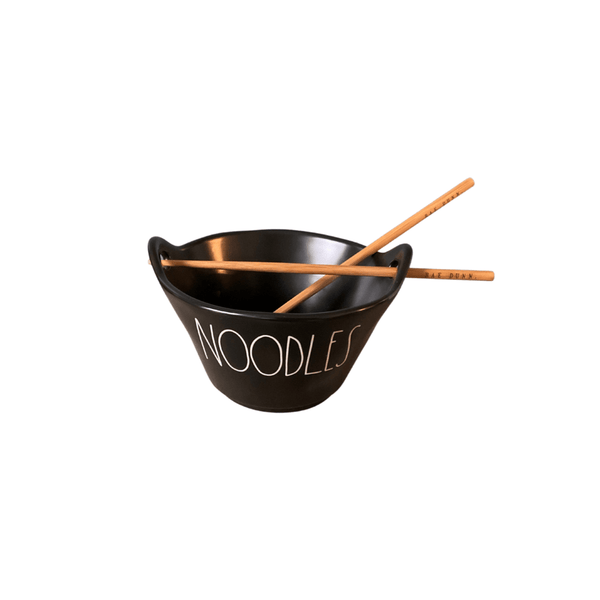 Rae dunn Bowls Sushi NOODLES Bowl & Chopsticks | Rae Dunn Noodles Bowl | Sushi Set