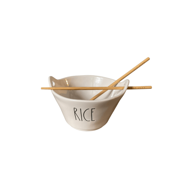 Rae dunn Bowls Sushi RICE Bowl | Sushi Rice Bowl with Chopsticks