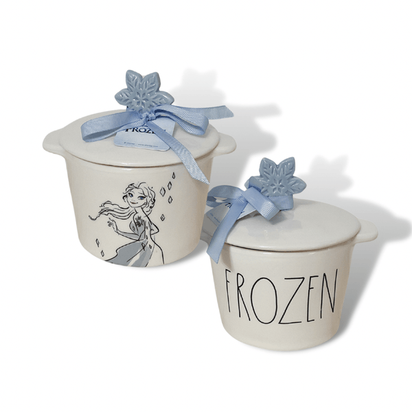 Rae Dunn Cookware & Bakeware Rae Dunn x Disney Frozen Elsa Baking Dish - 2 sided | Elsa Frozen Snowflake Container