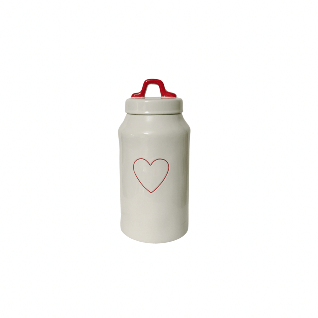 Rae Dunn Food Storage Containers Rae Dunn Love Heart Canister Skinny