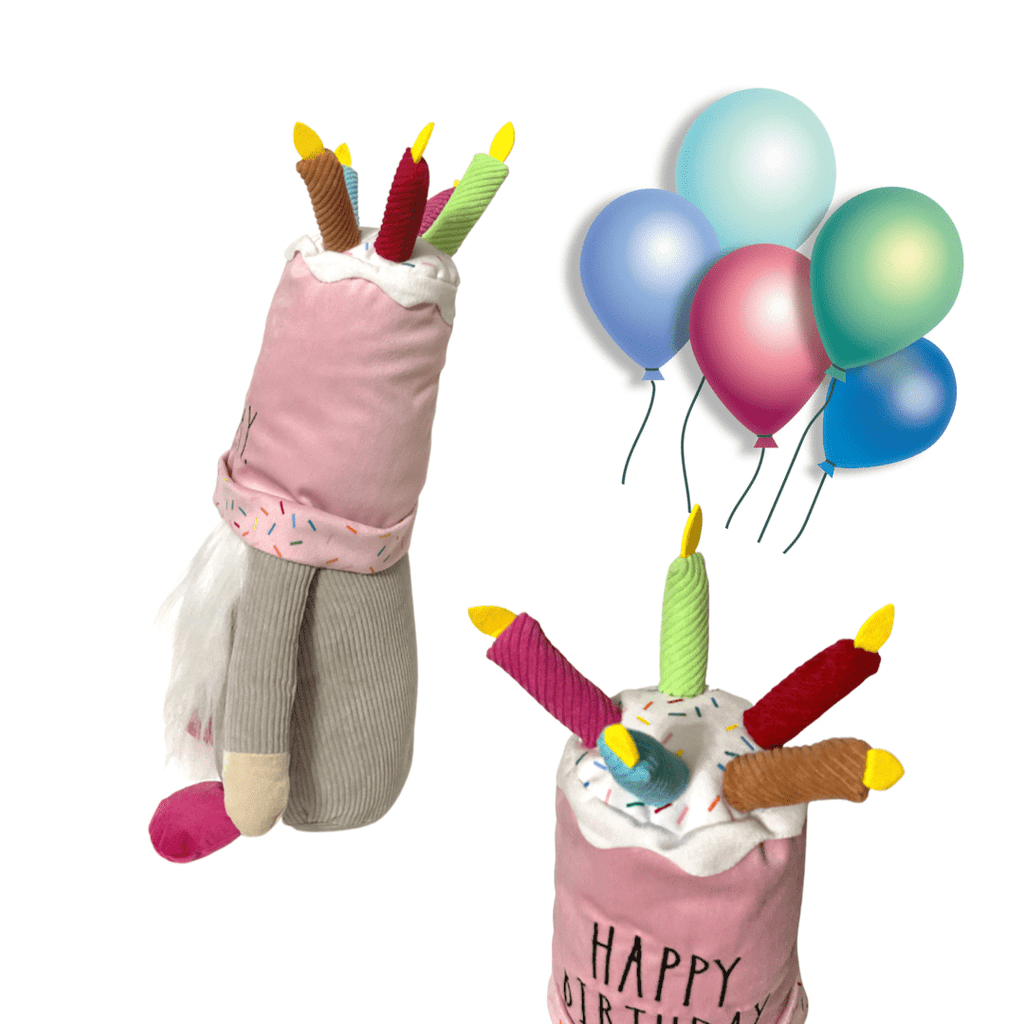 Rae Dunn Home Decor Rae Dunn Happy Birthday | Happy Birthday Gnome | Birthday Gnome | Happy Birthday Cake Stand