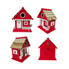 Rae Dunn Home Decor Rae Dunn USA Gnomes Patriotic Wood Birdhouse