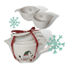 Rae Dunn Measuring Cups & Spoons Rae Dunn x Magenta Snowman Measuring Cups | Snowman Measuring Cup Set