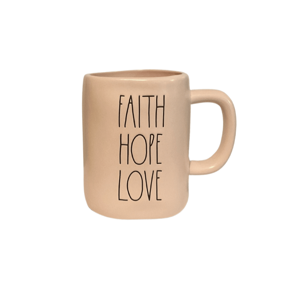 Rae Dunn Mug FAITH HOPE LOVE