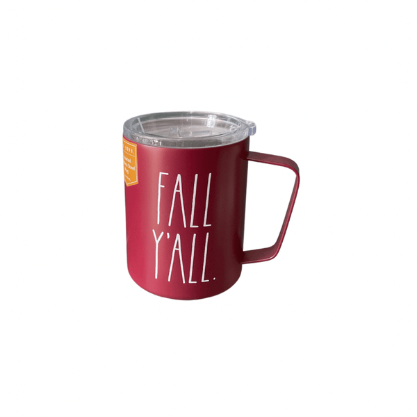 Rae Dunn Mug FALL Y'ALL Stainless Steel Coffee Mug