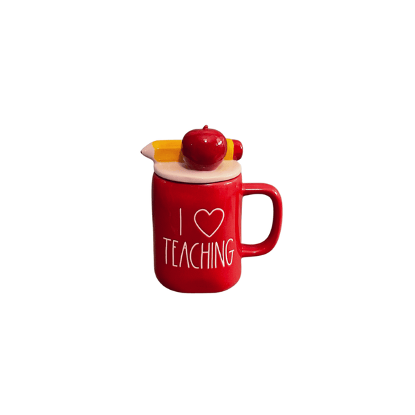 Rae Dunn Mug I ❤️ TEACHING We LOVE Teachers!!