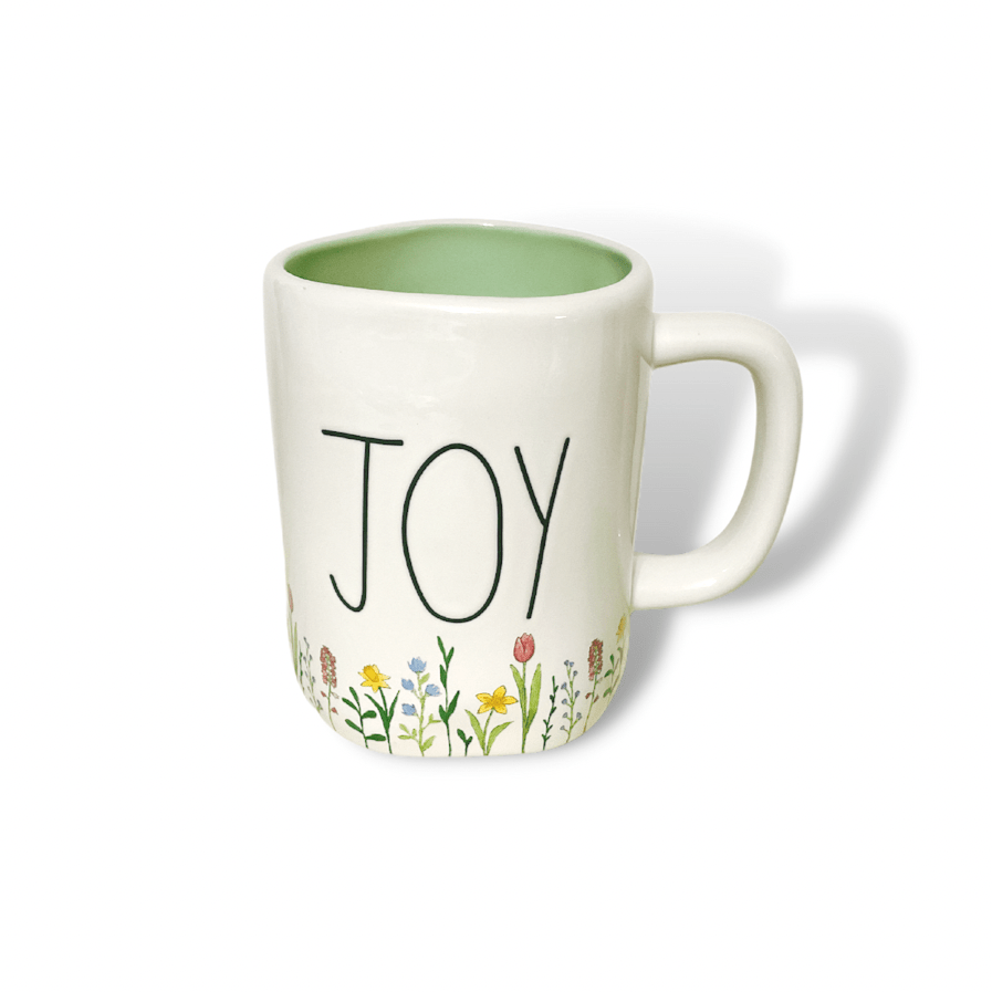 Rae Dunn Mug Rae Dunn "Joy" Coffee Mug | Rae Dunn Joy Flower Mug | Flower Mug