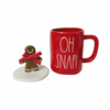 Rae Dunn Mug Rae Dunn "Oh Snap" Mug with Gingerbread Topper