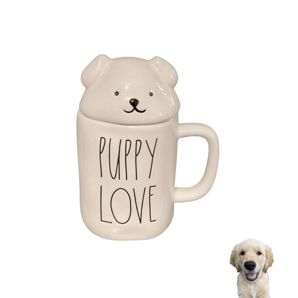 Rae Dunn Mug Rae Dunn "Puppy Love" mug with puppy top