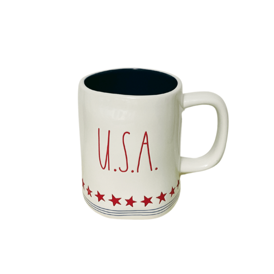 Rae Dunn Mug Rae Dunn "USA" Stars and Stripes Coffee Mug