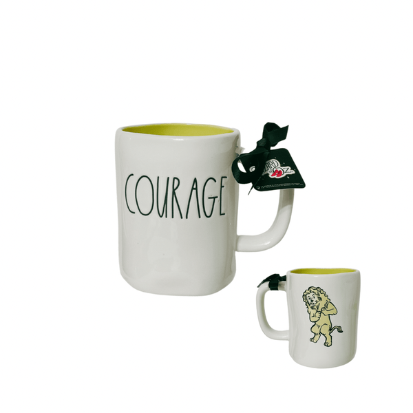 Rae Dunn Mug Rae Dunn Wizard of Oz™ "Courage" 2-sided Mug -  ONLY 1 LEFT