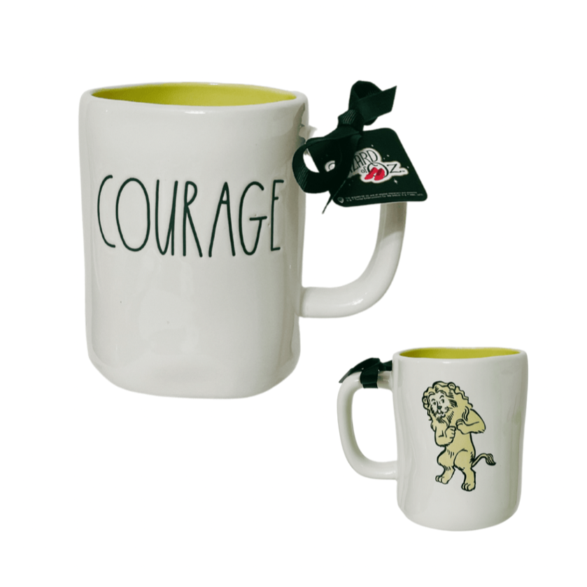 Rae Dunn Mug Rae Dunn Wizard of Oz™ "Courage" 2-sided Mug -  ONLY 1 LEFT