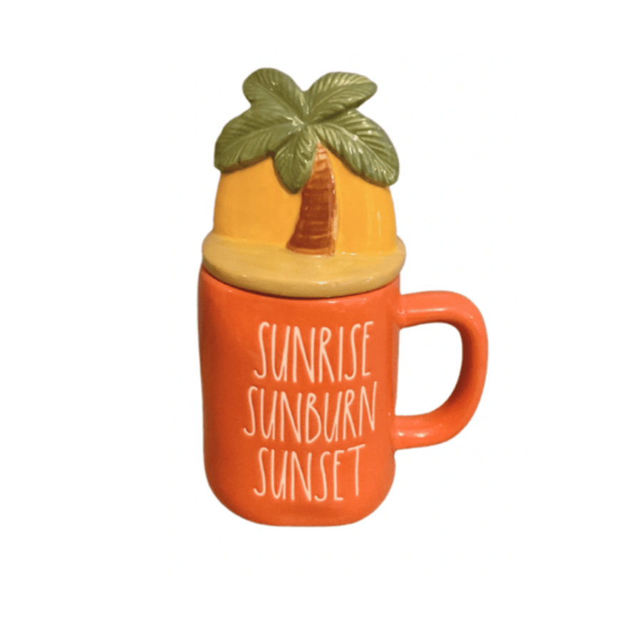 Rae Dunn Mug SUNRISE SUNBURN SUNSET