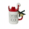 Rae Dunn Mug The Disney Collection by Rae Dunn Captain Hook Mug with Hat Topper