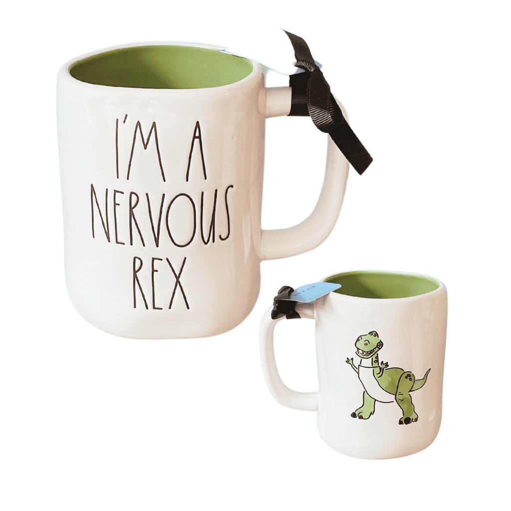 Rae Dunn Mug The Disney Collection by Rae Dunn Toy Story Rex I'm a Nervous Rex