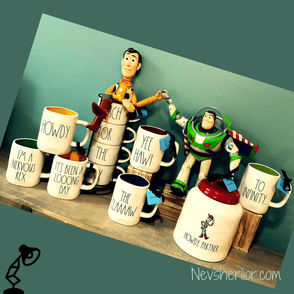 Rae Dunn Mug The Disney Collection by Rae Dunn Toy Story Rex I'm a Nervous Rex