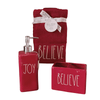 Rae Dunn Seasonal & Holiday Decorations 2 Piece Towel - 2 Piece Bathroom Set Holiday Bathroom Holiday Collection