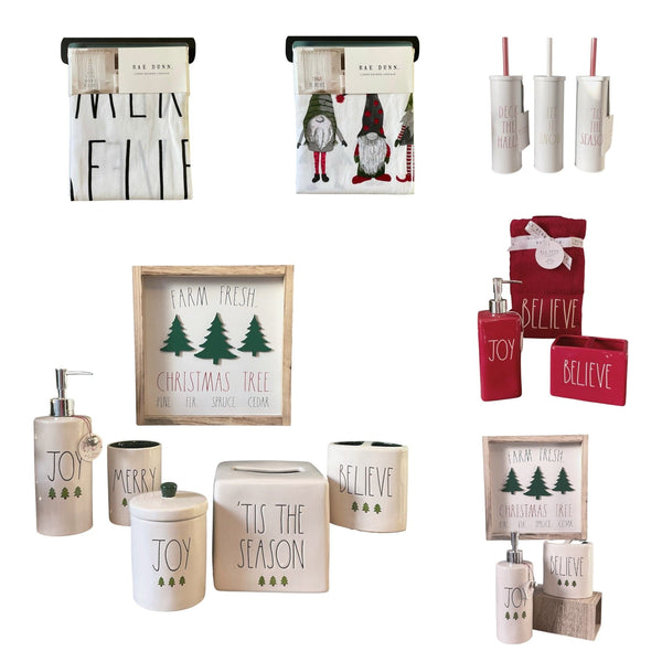 Rae Dunn Seasonal & Holiday Decorations Holiday Bathroom Holiday Collection