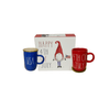 Rae Dunn Seasonal & Holiday Decorations Rae Dunn Happy 4th of July Bundle - 2 mugs - Wood Sign Rae Dunn USA and 4th of July Decor - Mugs with Wood Tops and Wood Sign