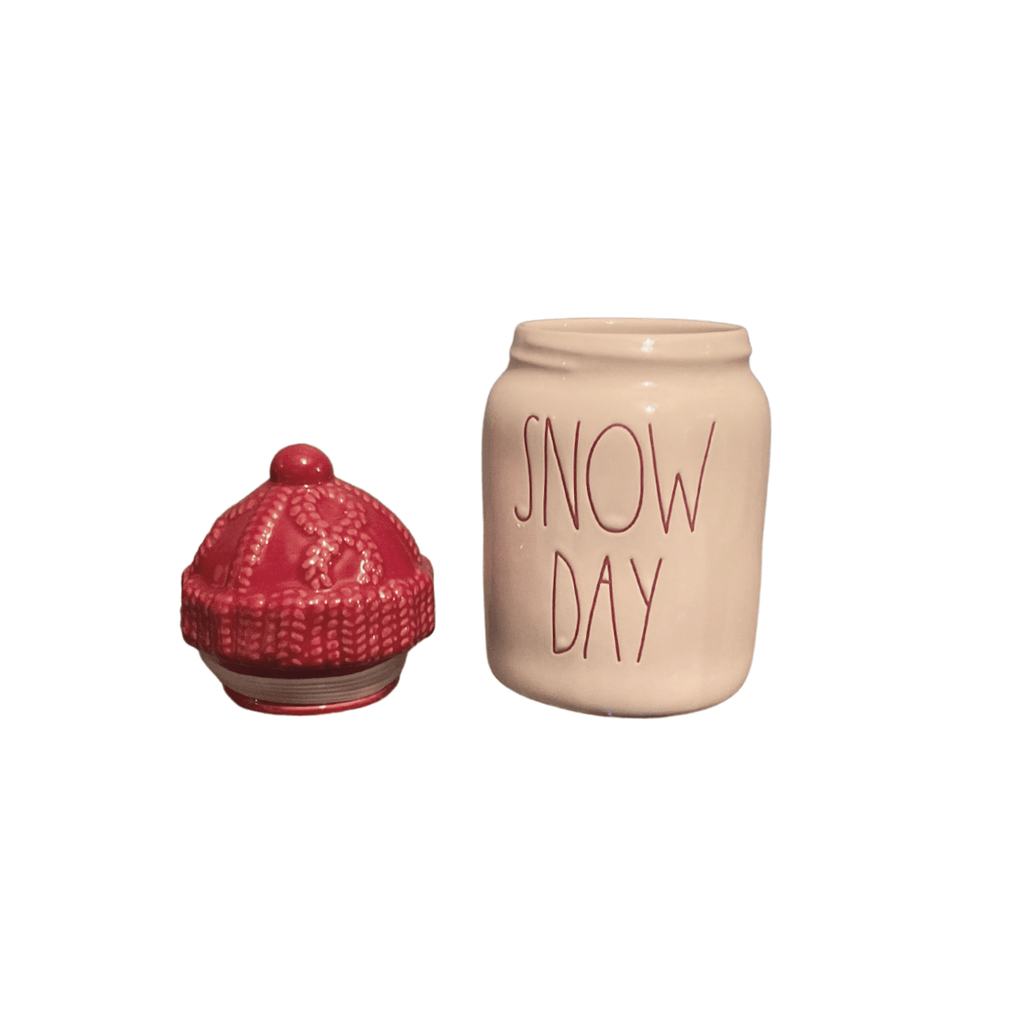 Rae Dunn Seasonal & Holiday Decorations Rae Dunn "Snow Day" Canister with Hat