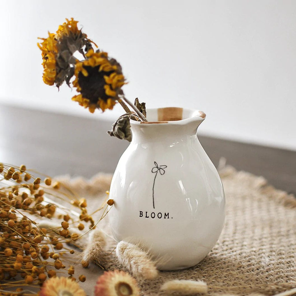 Rae Dunn vase Rae Dunn Bloom Ceramic Vases | Magenta Bud vases - set of 4