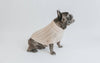 SASSY WOOF Dog Apparel Sassy Woof Dog Cable Knit Sweater Beige | Cozy Pet Sweater | Knit Dog Sweater