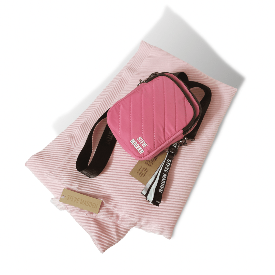 Steve Madden Pink Crossbody and Blush Scarf Gift Set Steve