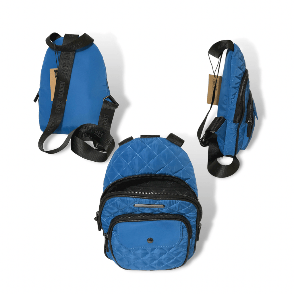 Steve Madden Sling Bag Steve Madden Sling |  Blue Sling Bag | Sapphire Quilt Sling Backpack | Sling Bag