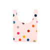 TOOT Medium Sized Reusable Bag "Ball Pit" | Pink Polka Dot Reusable Foldable Tote