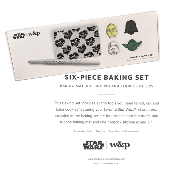 W&P Baking & Cookie Sheets STAR WARS™ W&P 6-Piece Baking Set