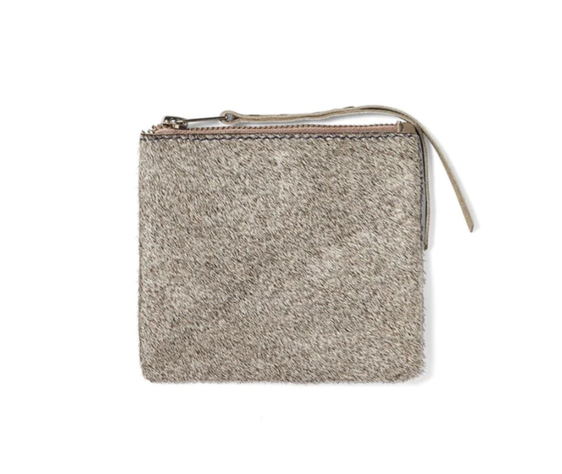 SALE Rae Dunn Kyoto Zipper Pouch SM Leather Pouch Fun Leather Clutch nevsher lior boutique